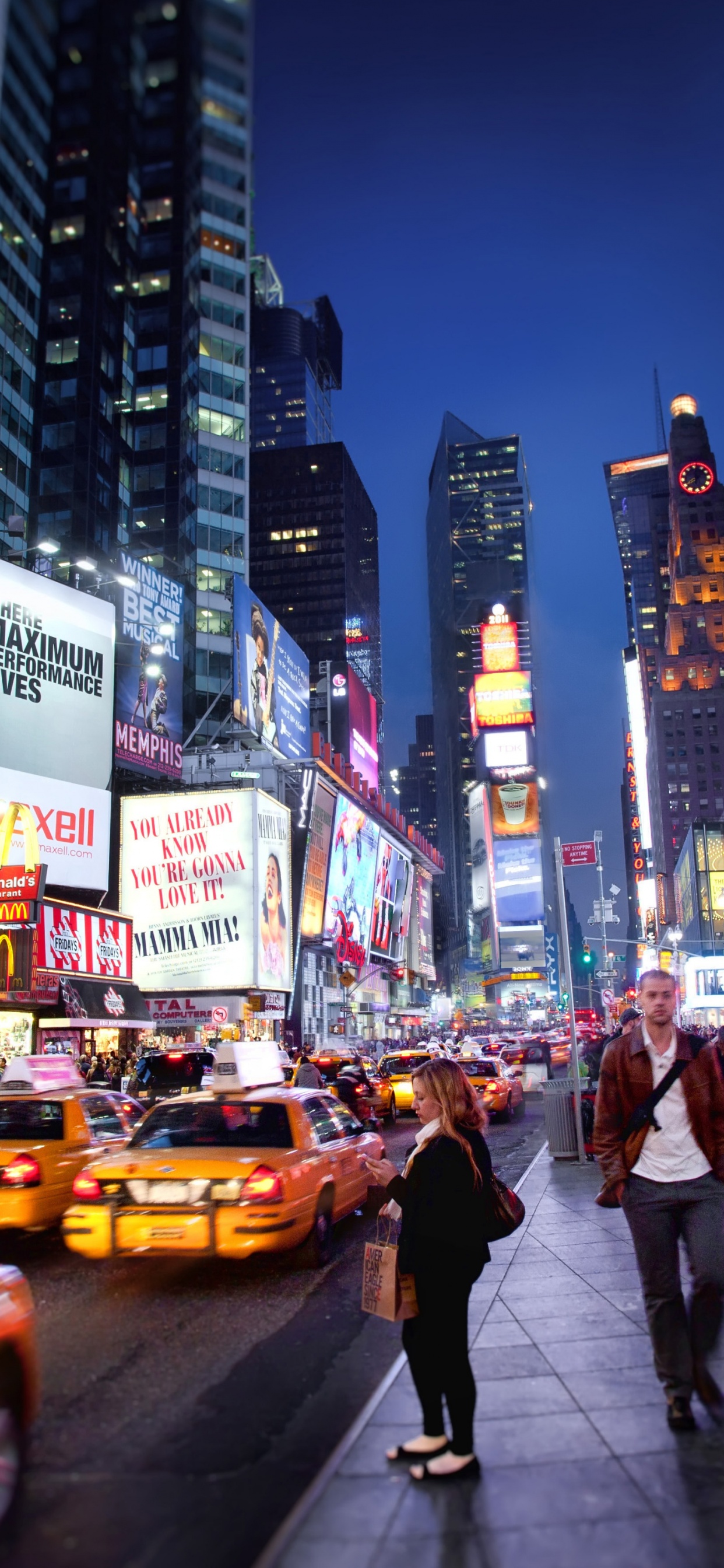 Times Square In New York