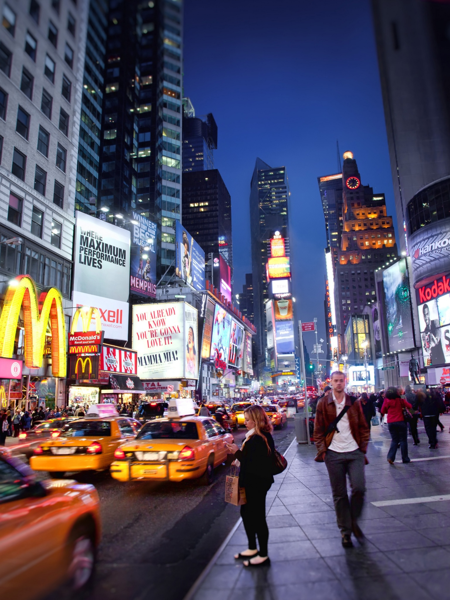 Times Square In New York