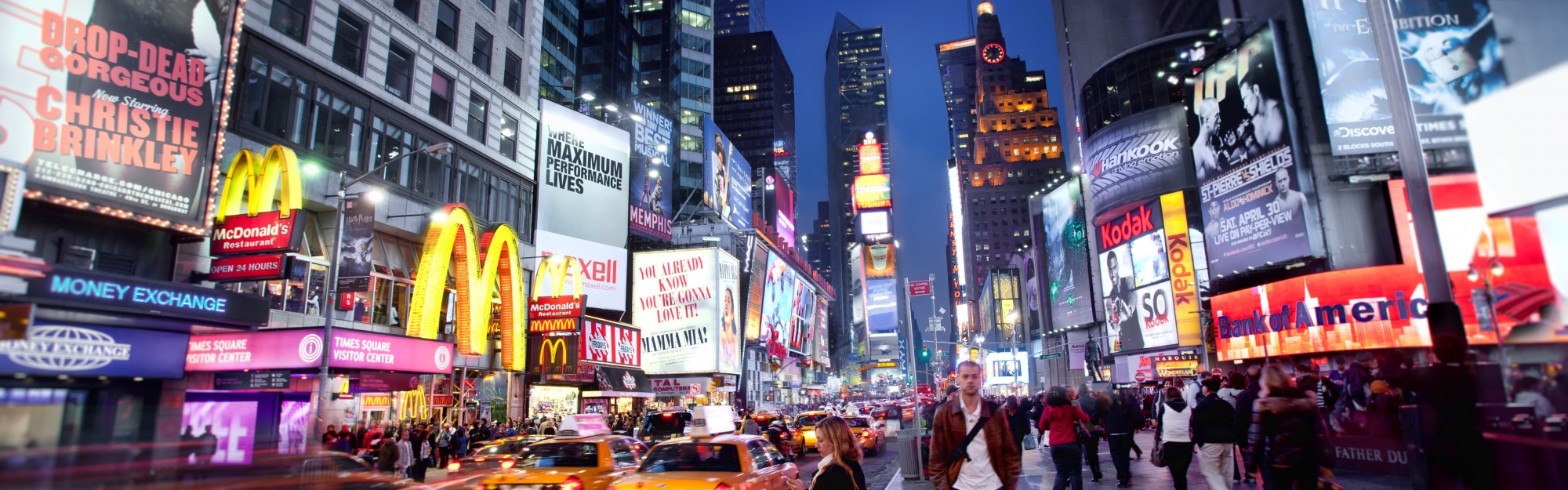 Times Square In New York