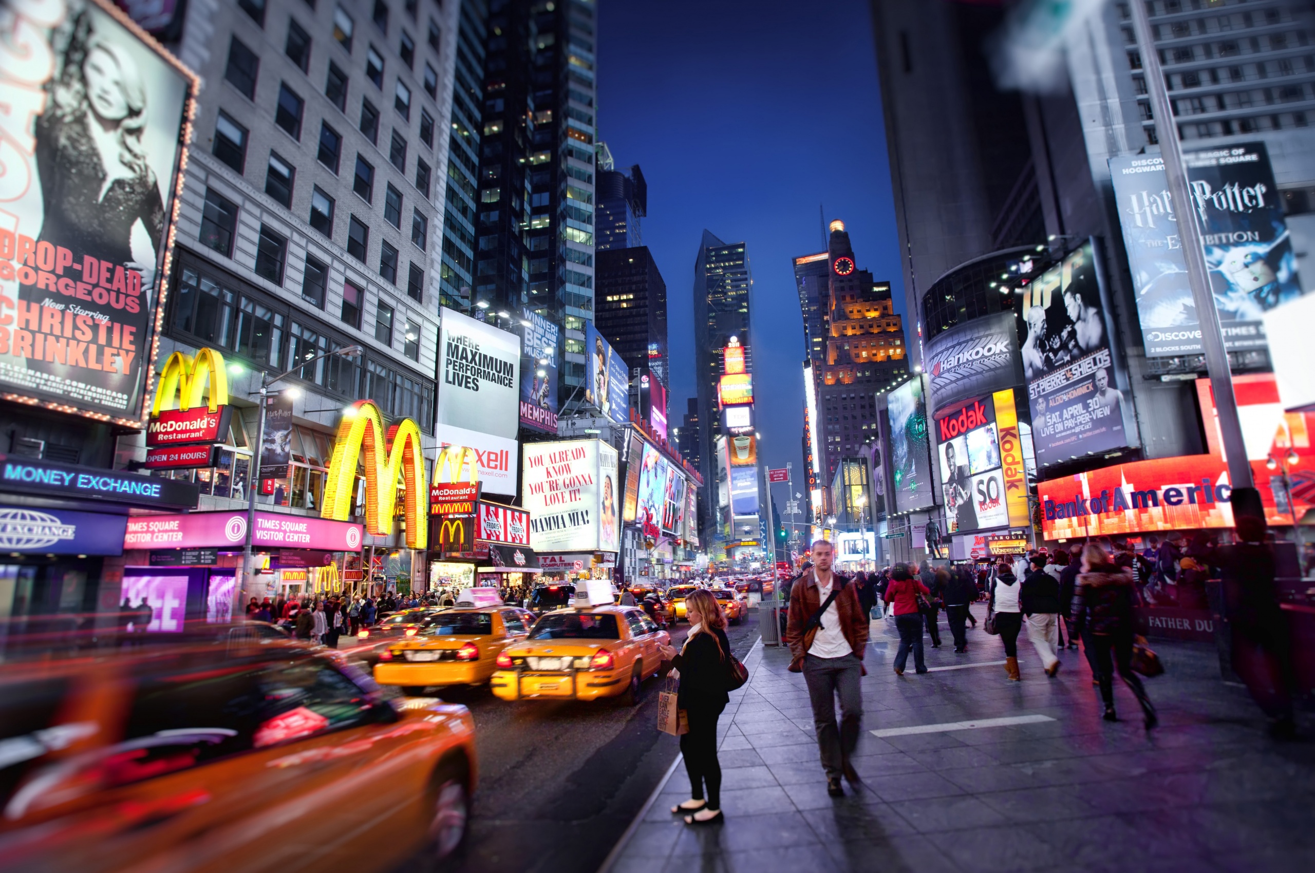 Times Square In New York