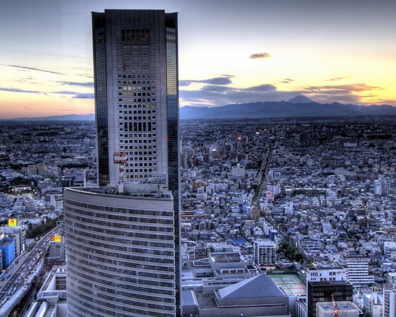 Tokyo Building Skyscrapers City Landscape