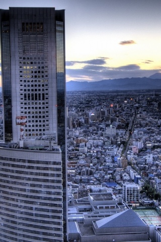 Tokyo Building Skyscrapers City Landscape