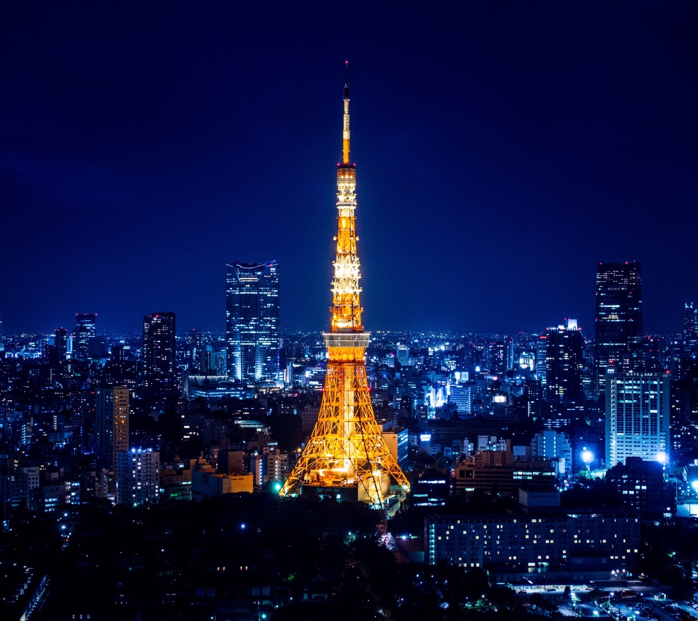 Tokyo Tower At Night