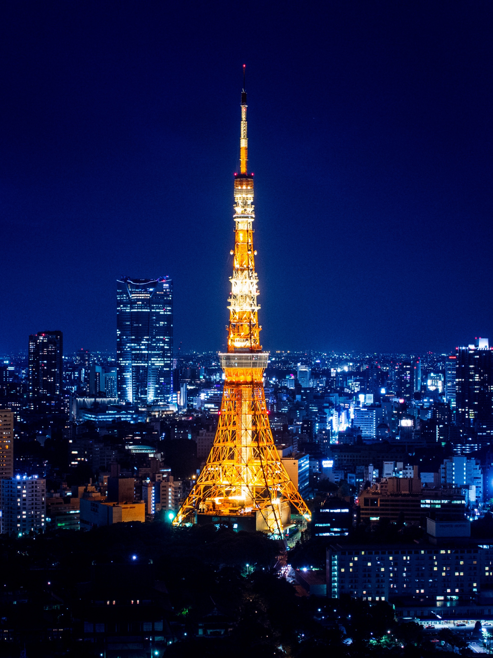 Tokyo Tower At Night