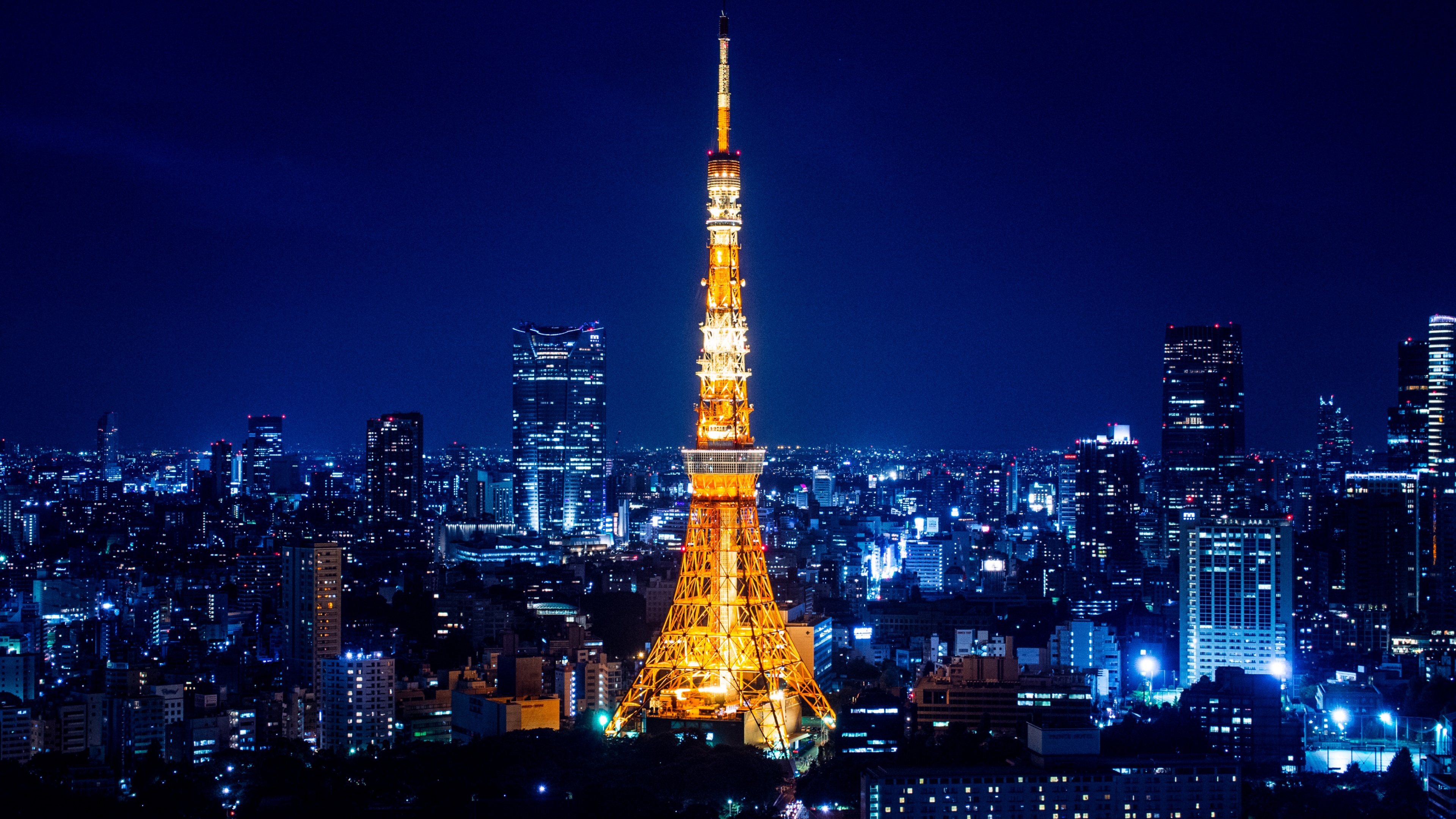 Tokyo Tower At Night