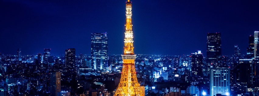 Tokyo Tower At Night