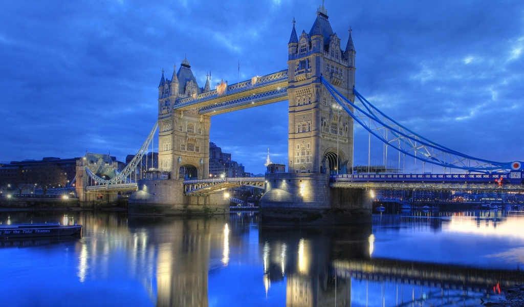 Tourism Landscape Tower Bridge London United Kingdom