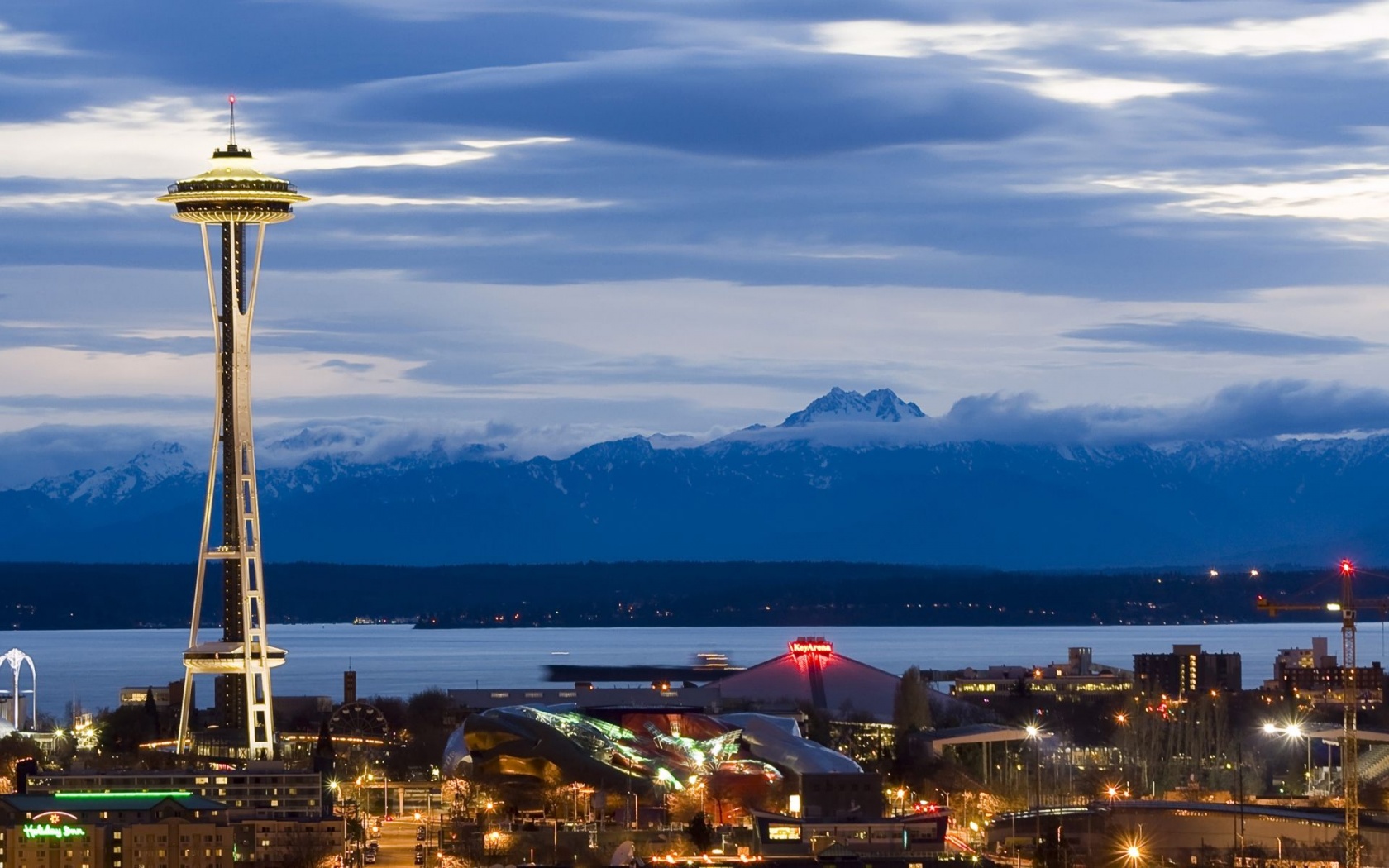 Tower Space Needle In Seattle