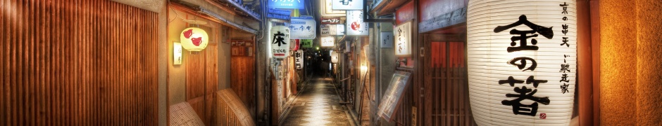 Traditional Geisha Houses - Kyoto Japan