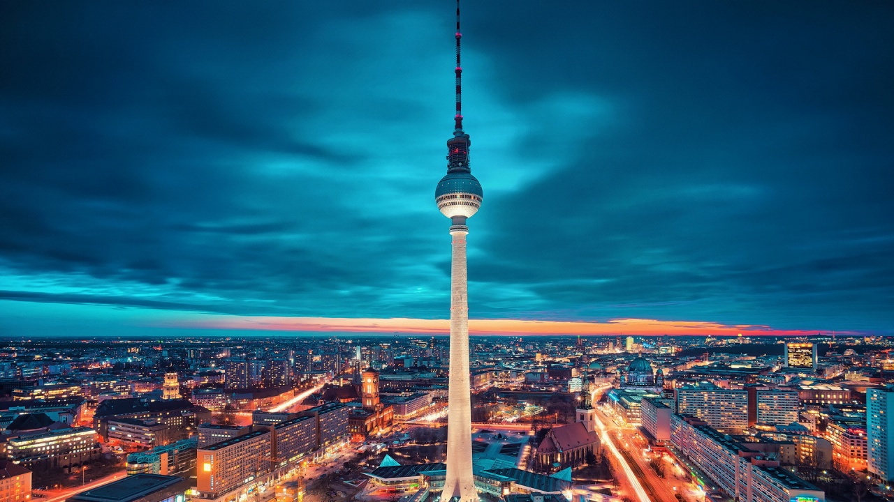 TV Tower In Berlin Germany