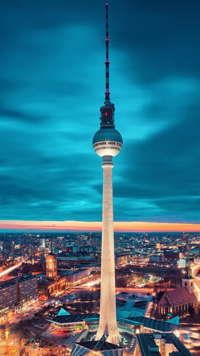 TV Tower In Berlin Germany