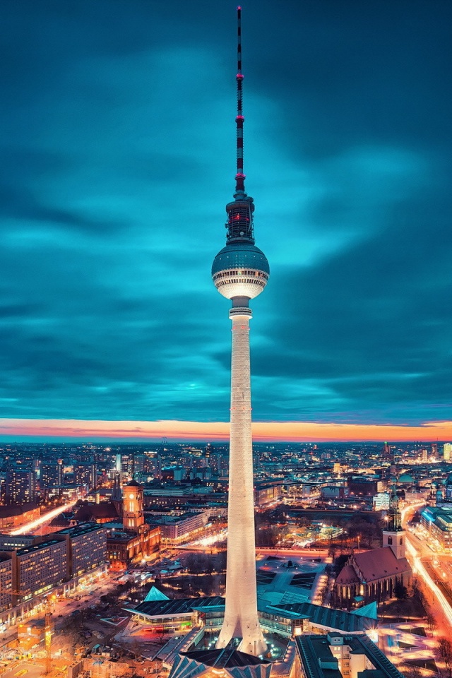 TV Tower In Berlin Germany