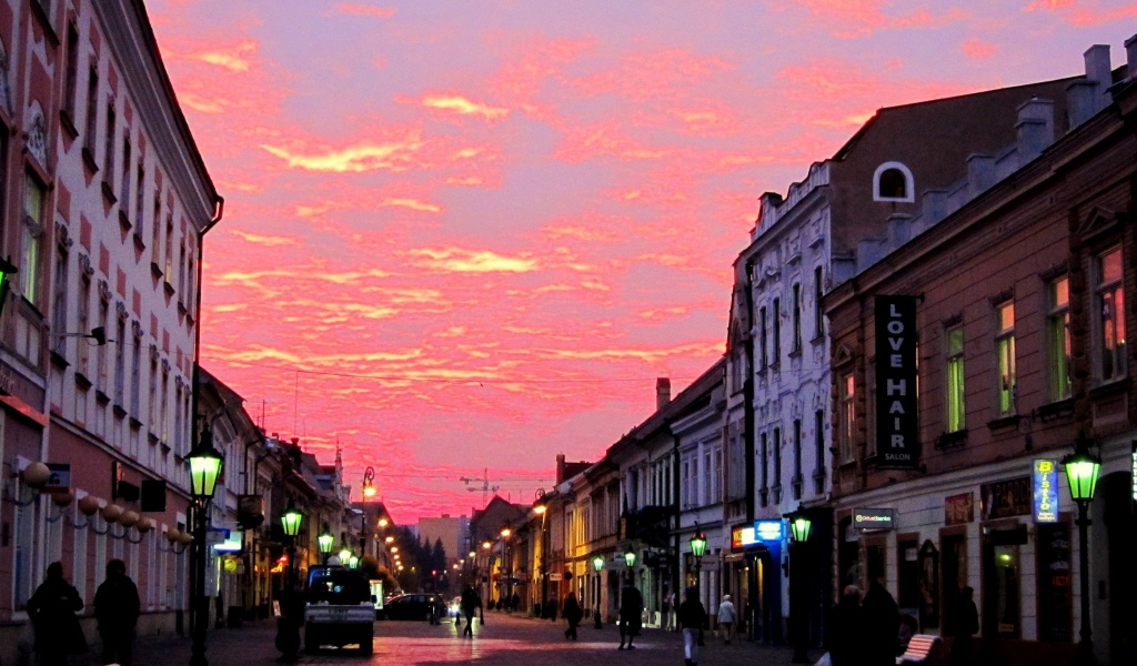 Twilight Of Elizabeth Street Kosice Kosice Region Slovakia