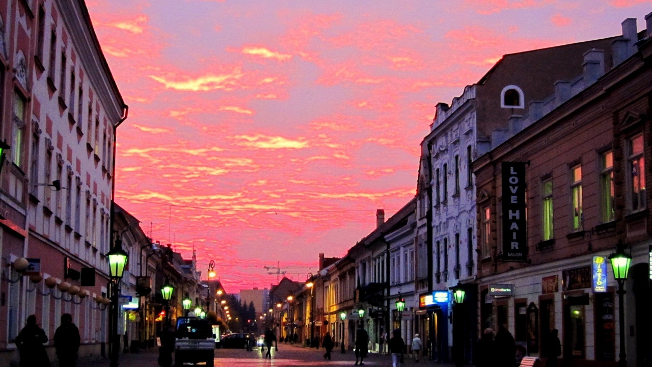 Twilight Of Elizabeth Street Kosice Kosice Region Slovakia