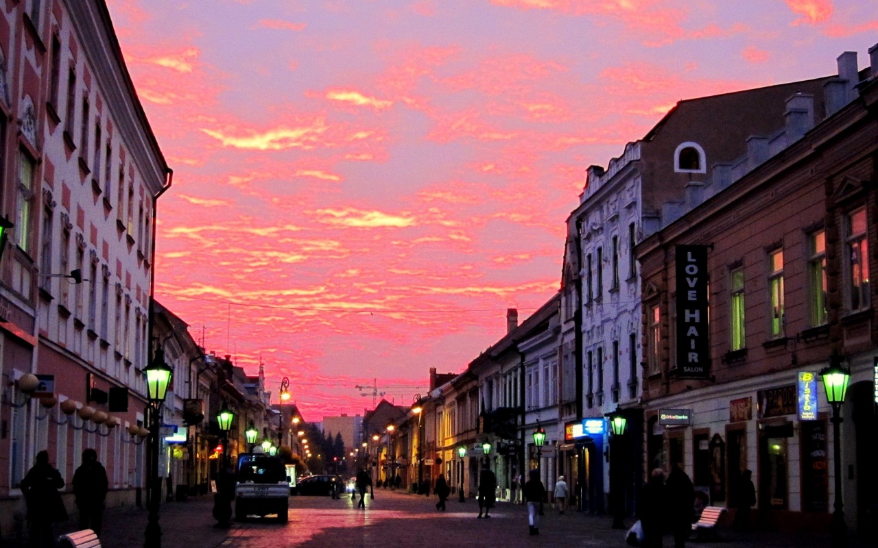 Twilight Of Elizabeth Street Kosice Kosice Region Slovakia