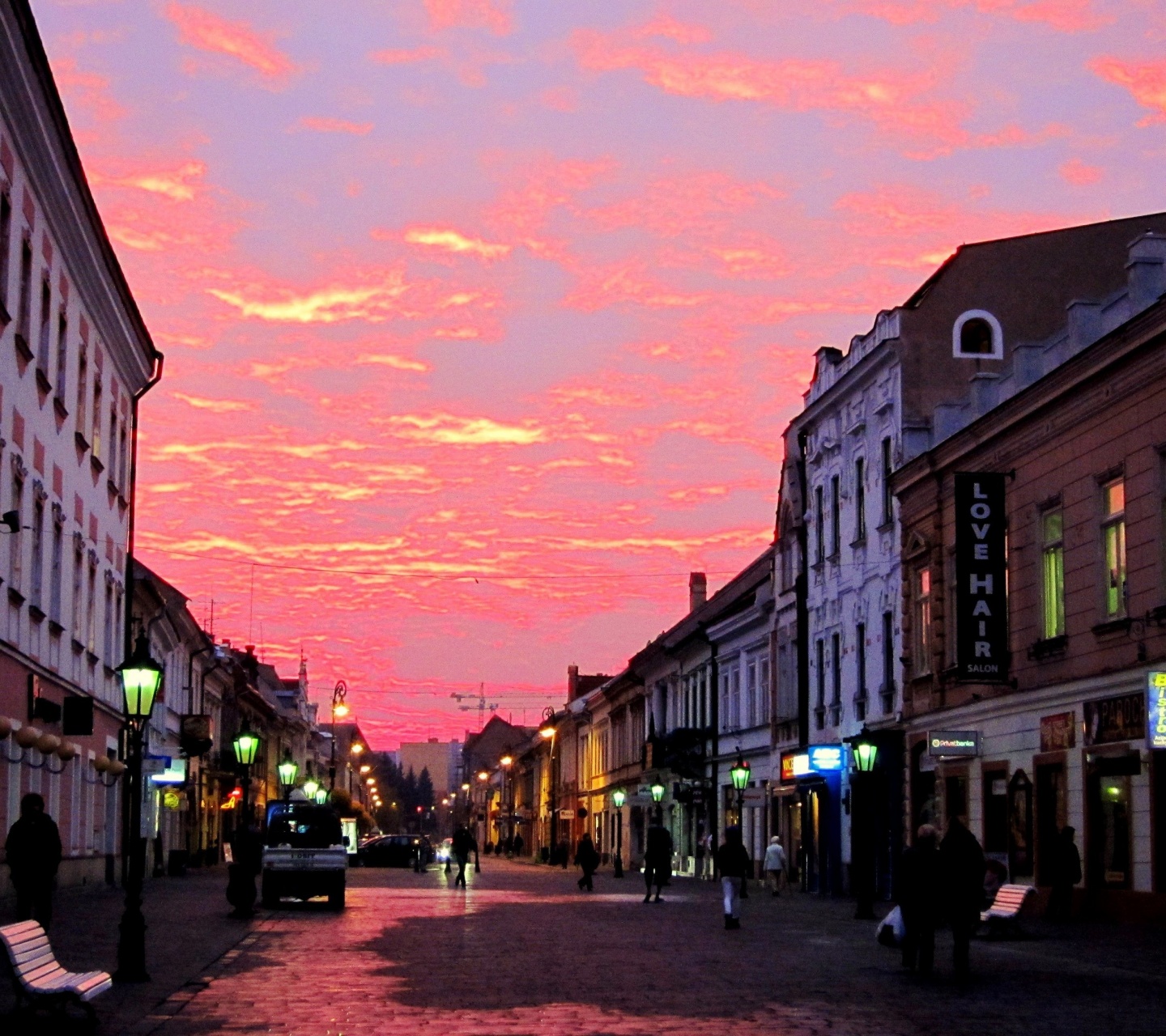 Twilight Of Elizabeth Street Kosice Kosice Region Slovakia