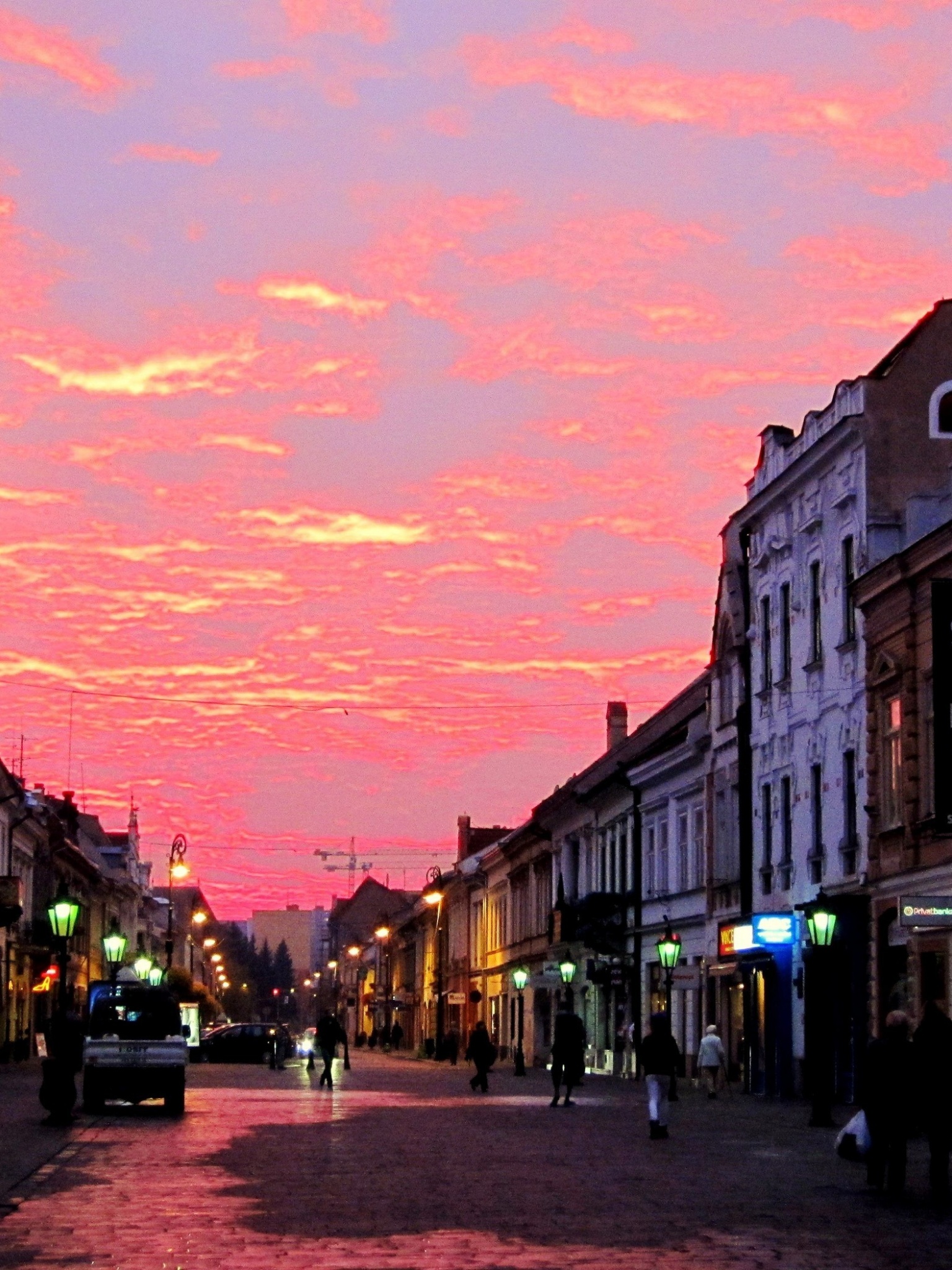 Twilight Of Elizabeth Street Kosice Kosice Region Slovakia