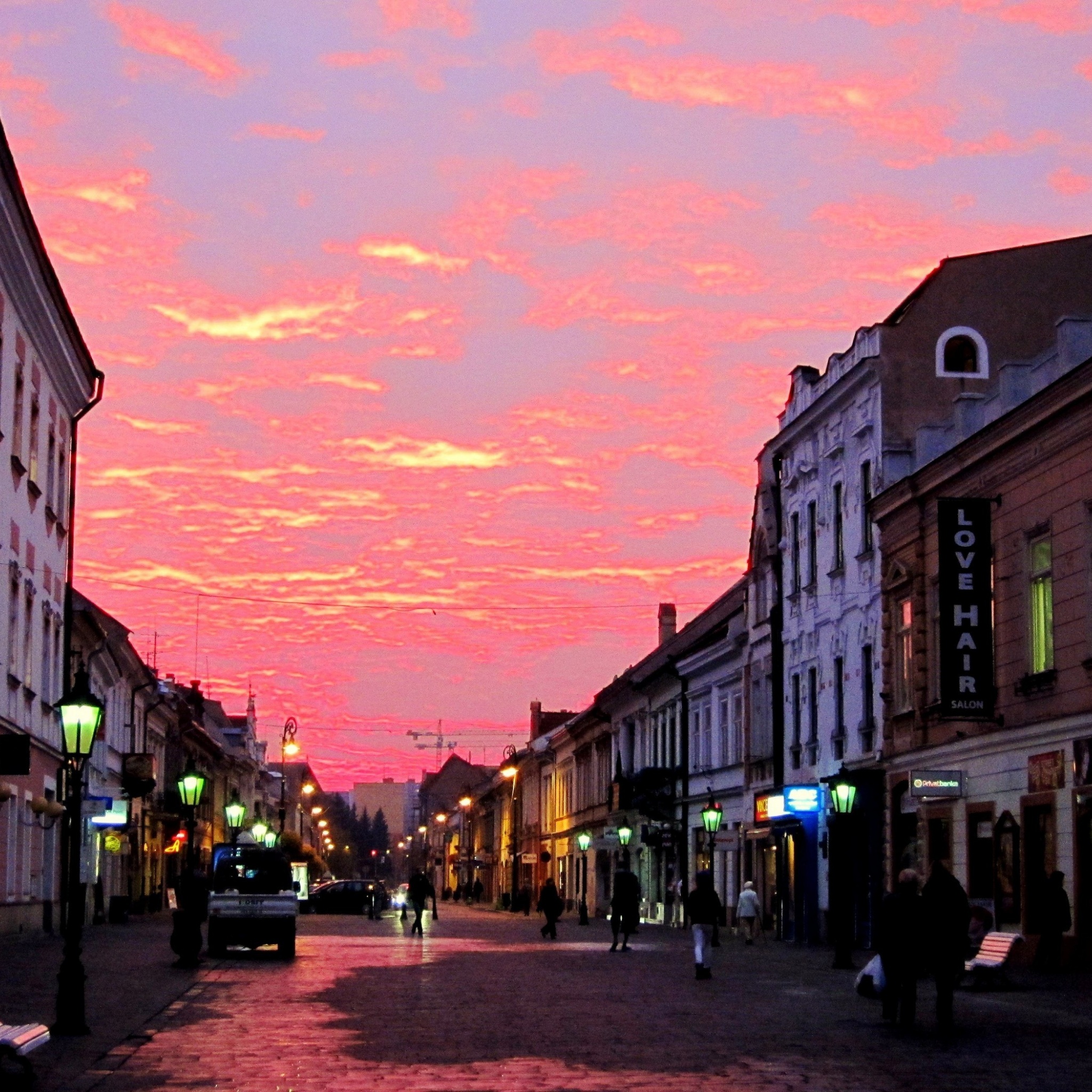 Twilight Of Elizabeth Street Kosice Kosice Region Slovakia