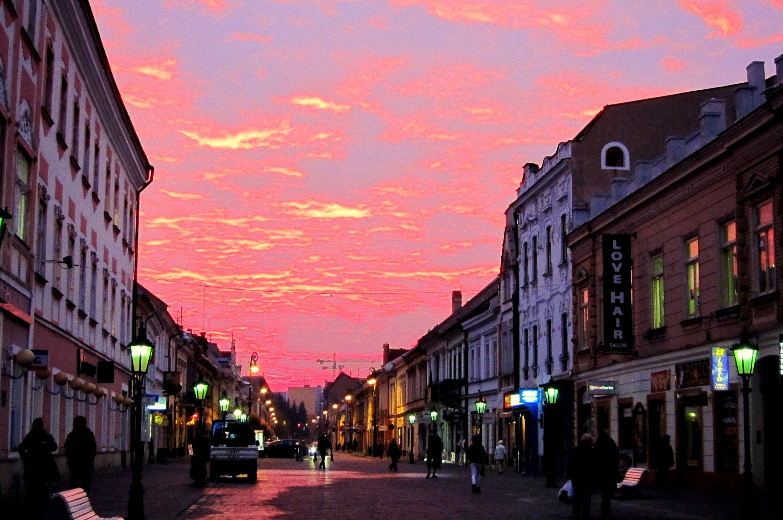 Twilight Of Elizabeth Street Kosice Kosice Region Slovakia