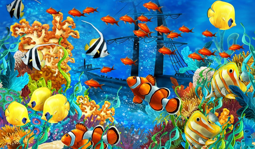 Underwater Fish World