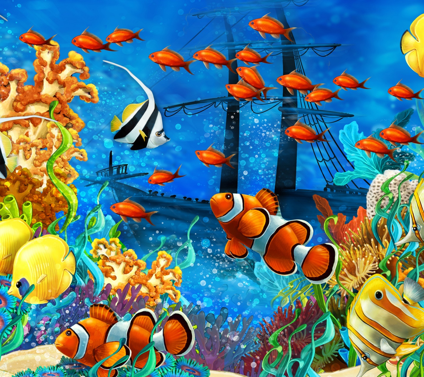 Underwater Fish World