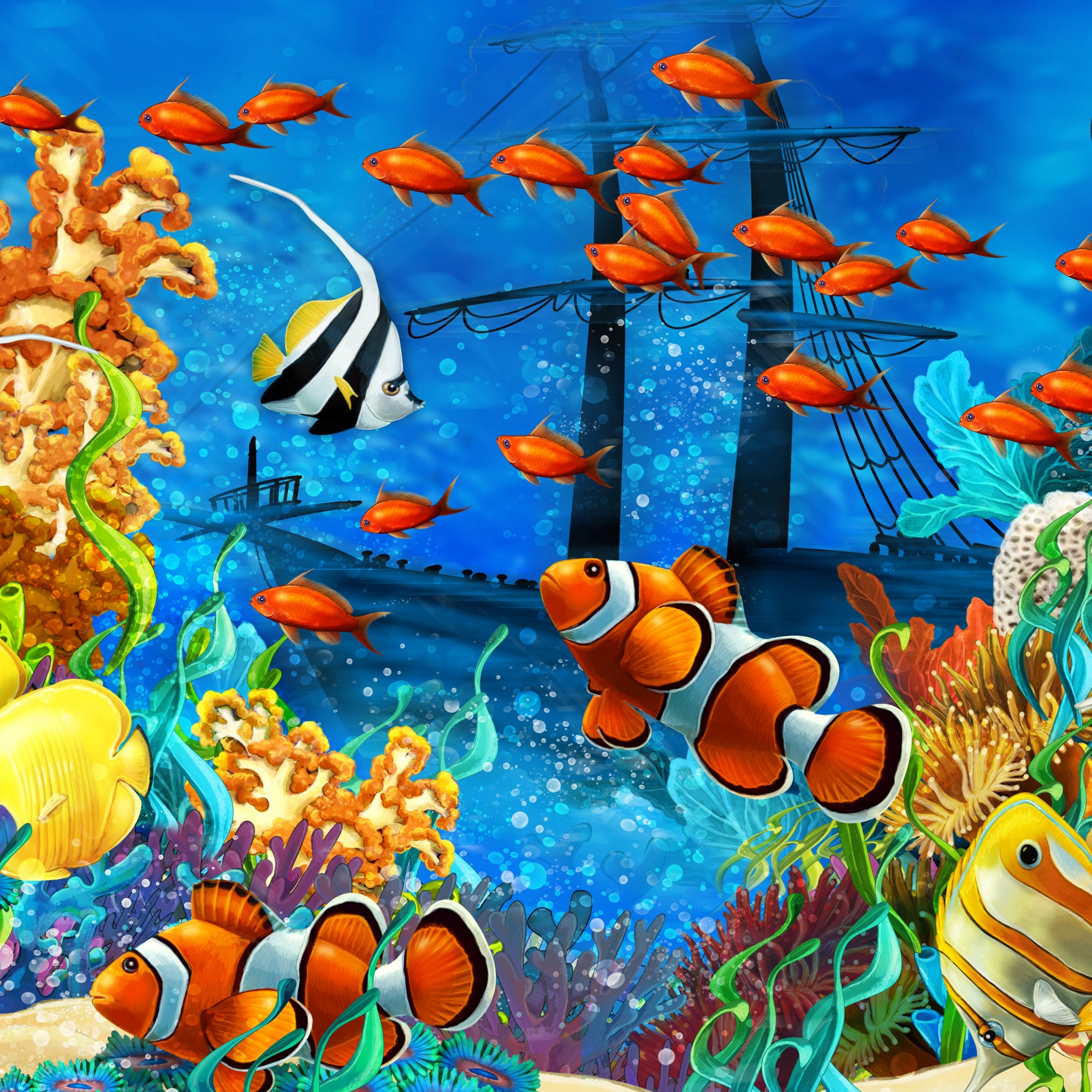 Underwater Fish World