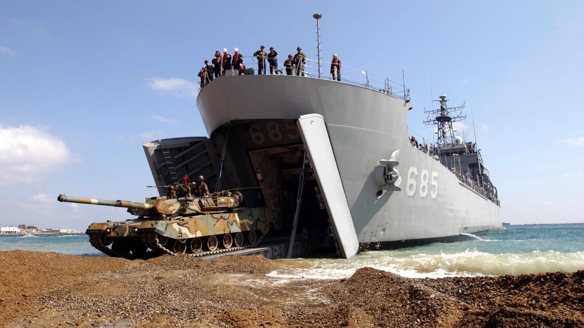 Unloading Tank