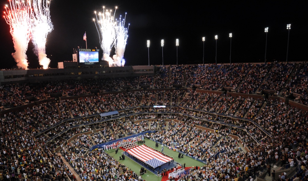 US Open And Fireworks