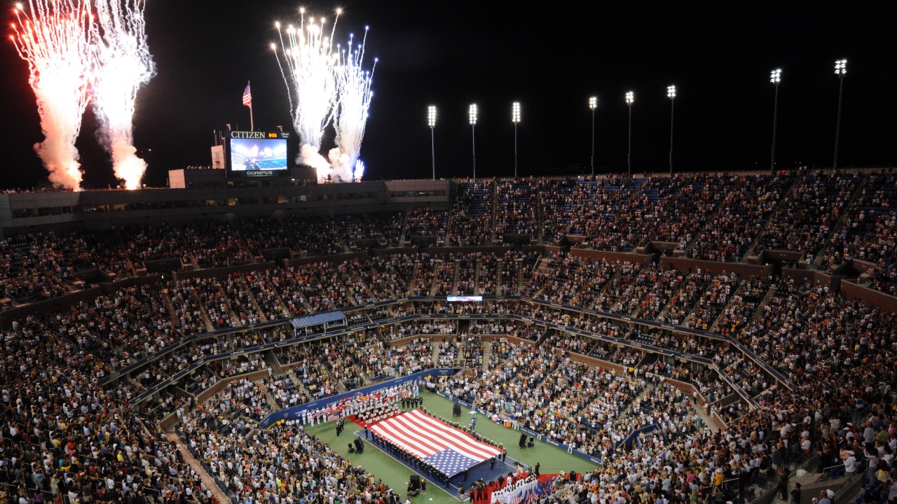 US Open And Fireworks