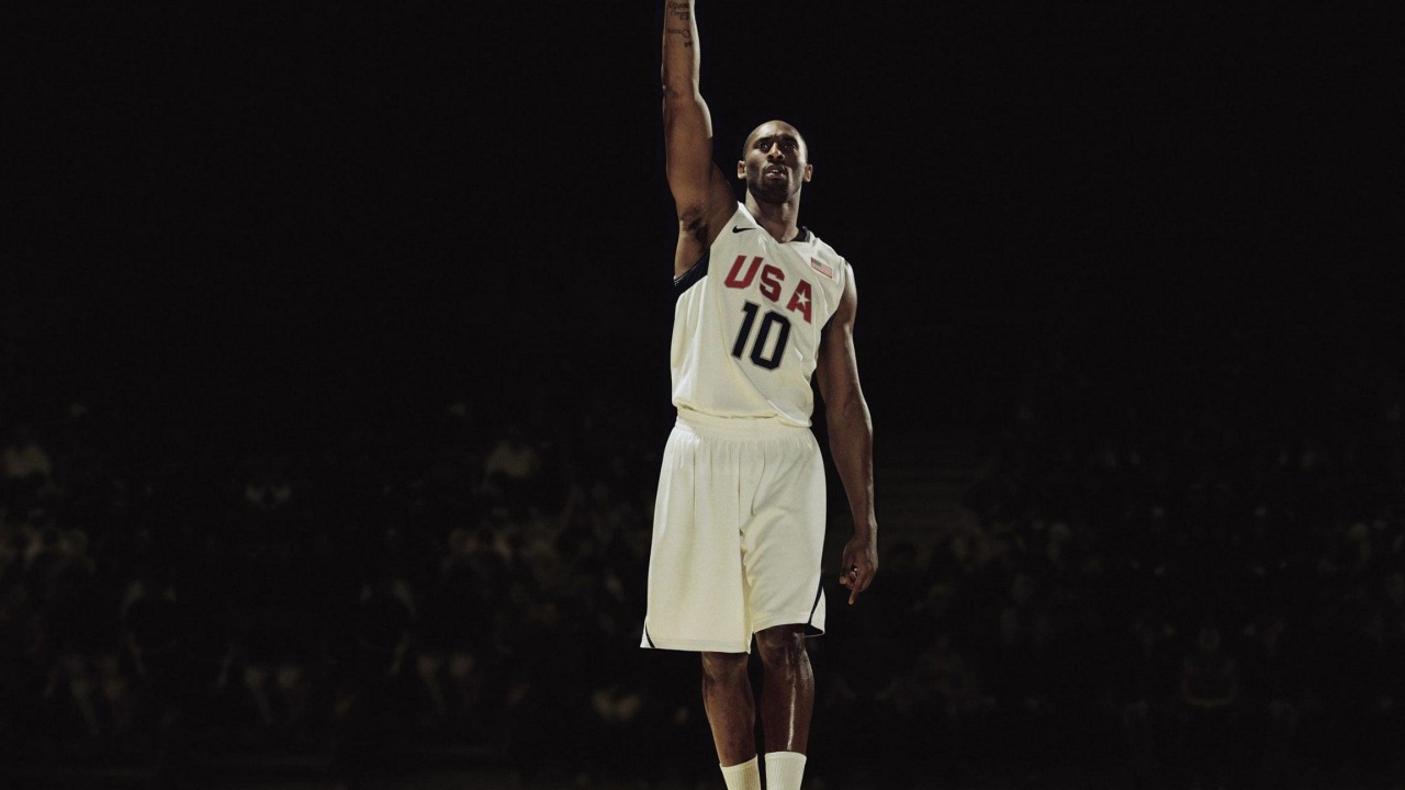 Usa National Basketball Team Kobe Bryant Black Mamba