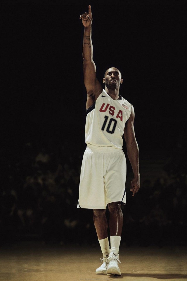 Usa National Basketball Team Kobe Bryant Black Mamba