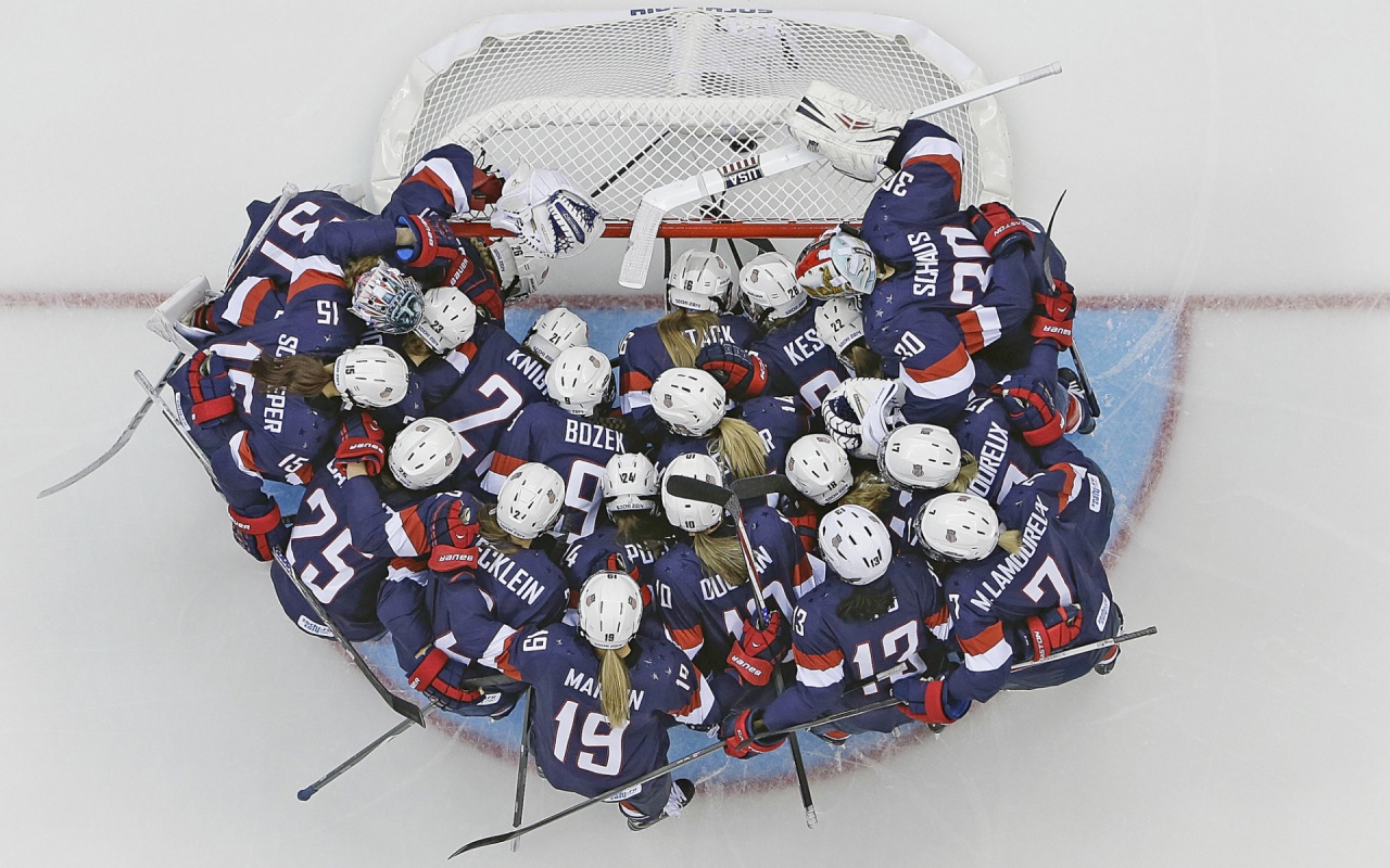 USA Womens Ice Hockey Team Sochi