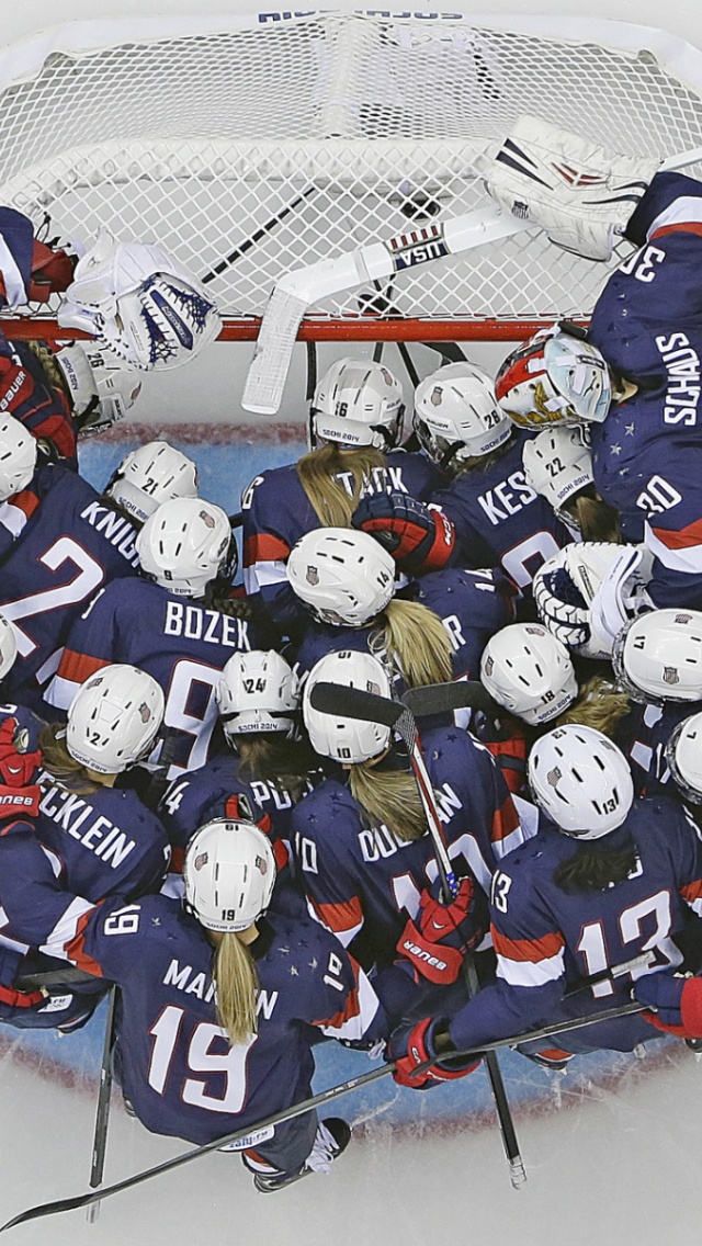 USA Womens Ice Hockey Team Sochi