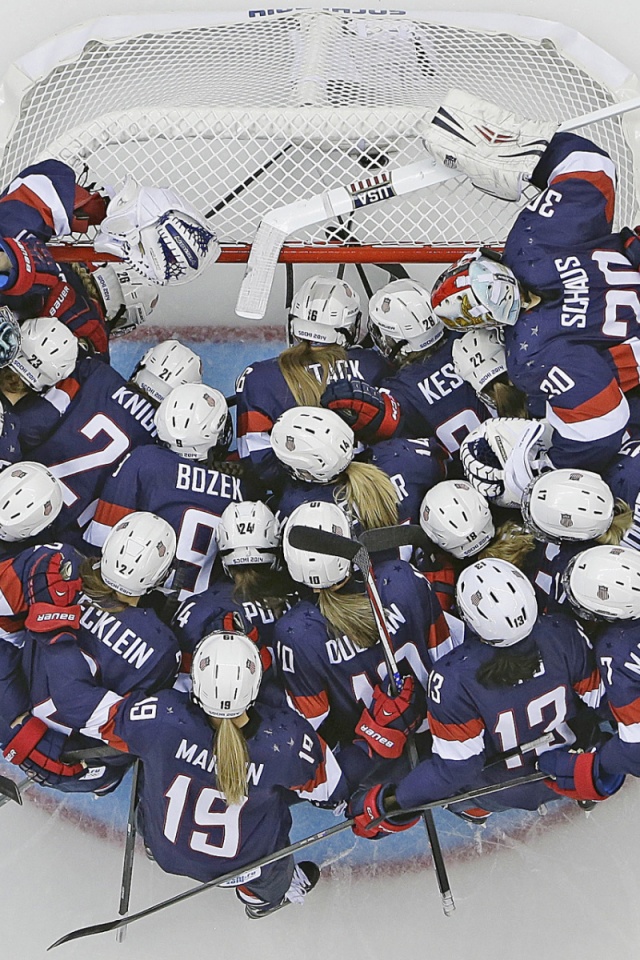 USA Womens Ice Hockey Team Sochi