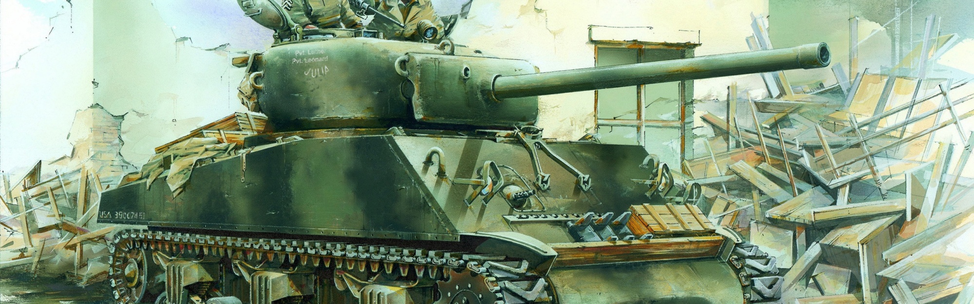 USA WW2 Tank M4 Sherman