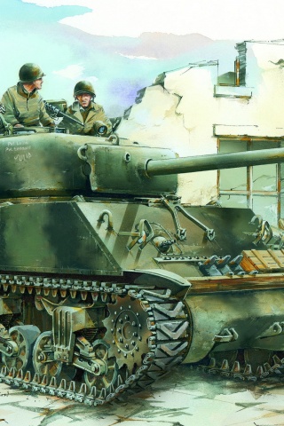 USA WW2 Tank M4 Sherman