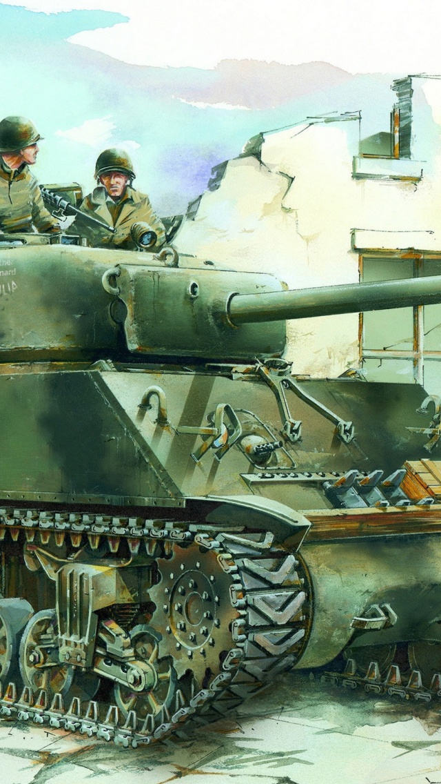 USA WW2 Tank M4 Sherman