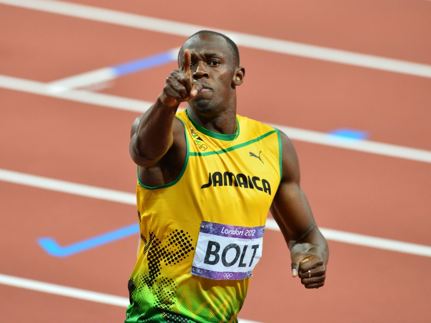 Usain Bolt Jamaica Sprinting Athletes