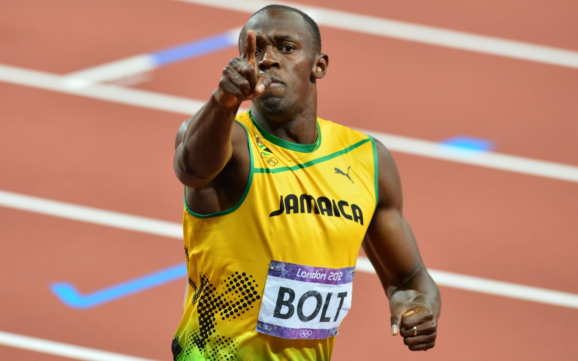 Usain Bolt Jamaica Sprinting Athletes