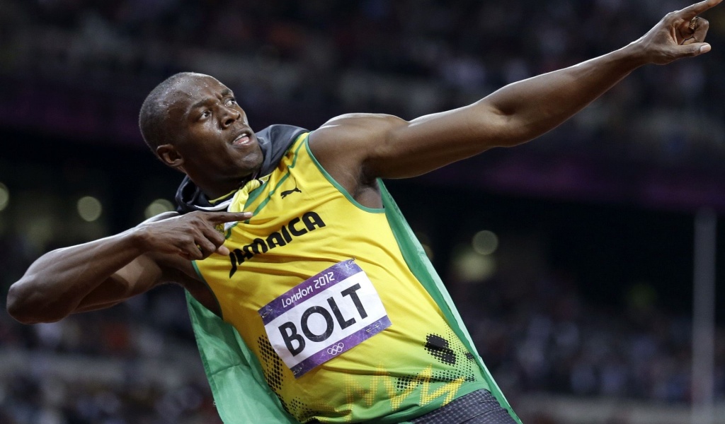 Usain Bolt Jamaica Sprinting Athletes Olympics