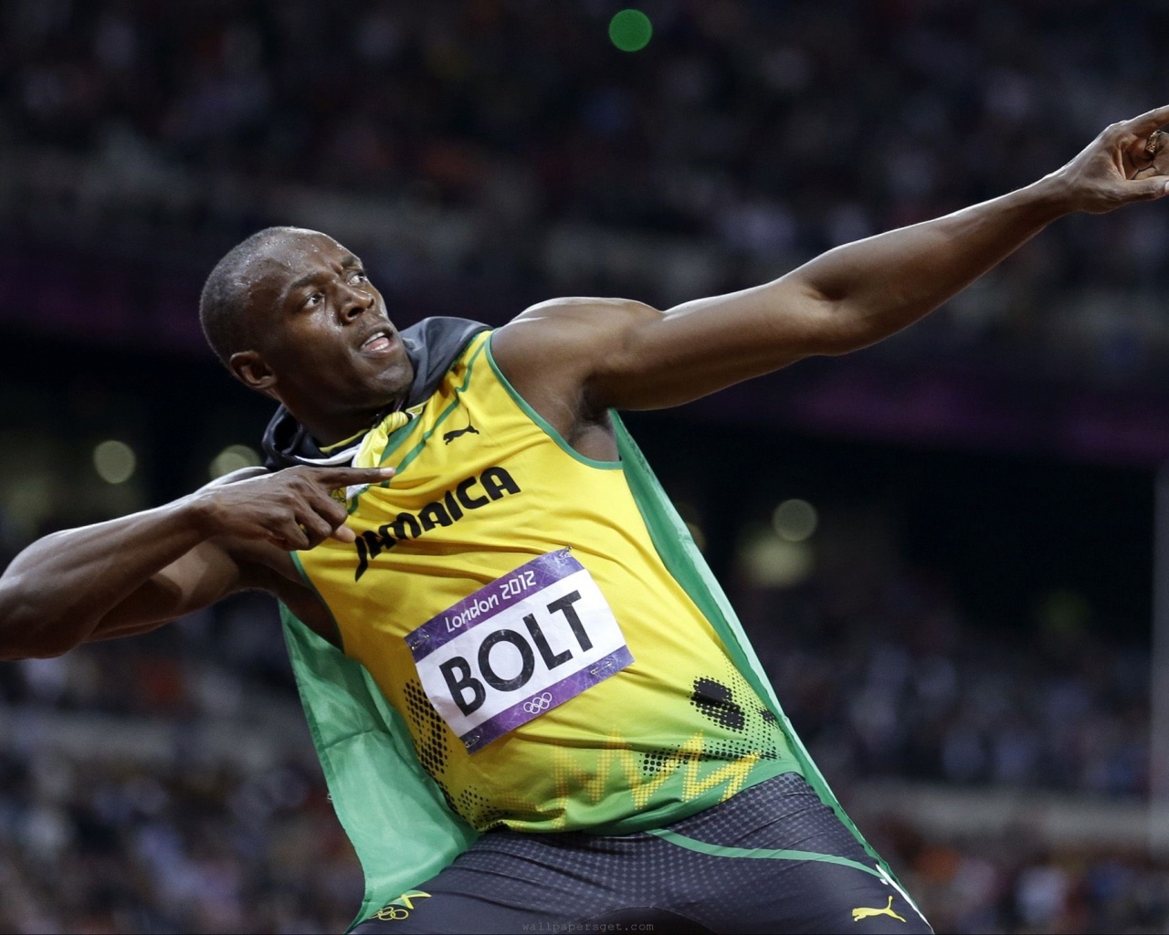 Usain Bolt Jamaica Sprinting Athletes Olympics