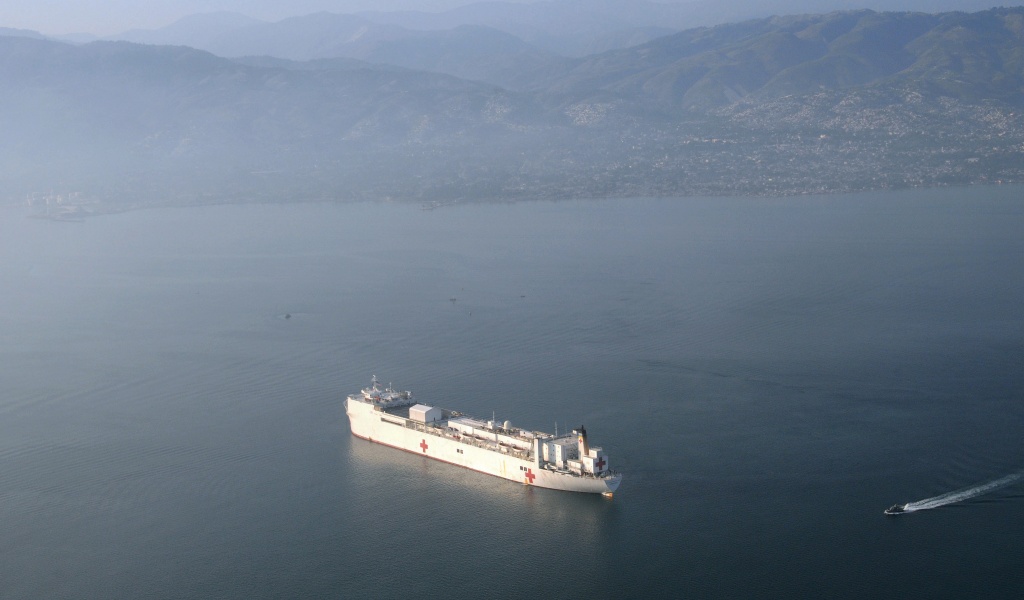 USNS Comfort T-AH-20 Hospital Ship