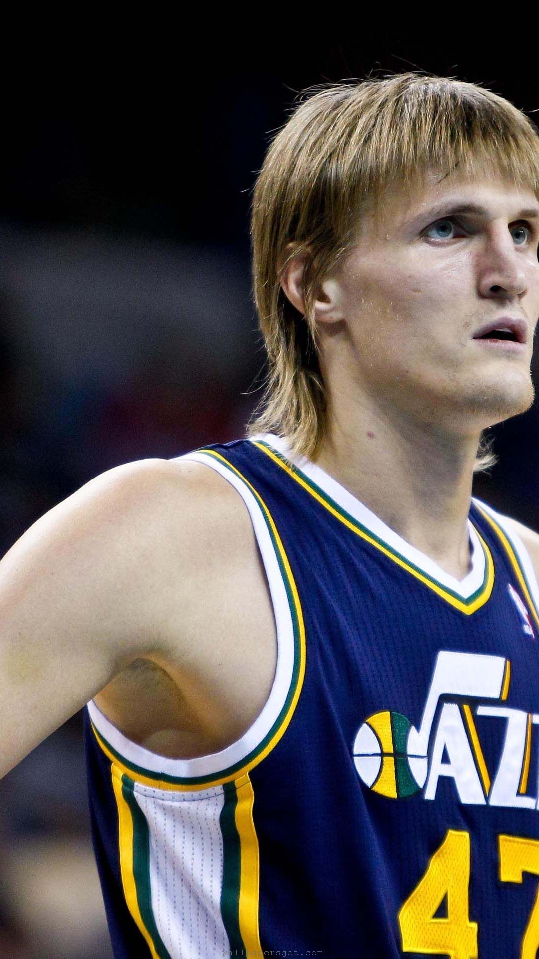 Utah Jazz American Professional Basketball Andrei Kirilenko