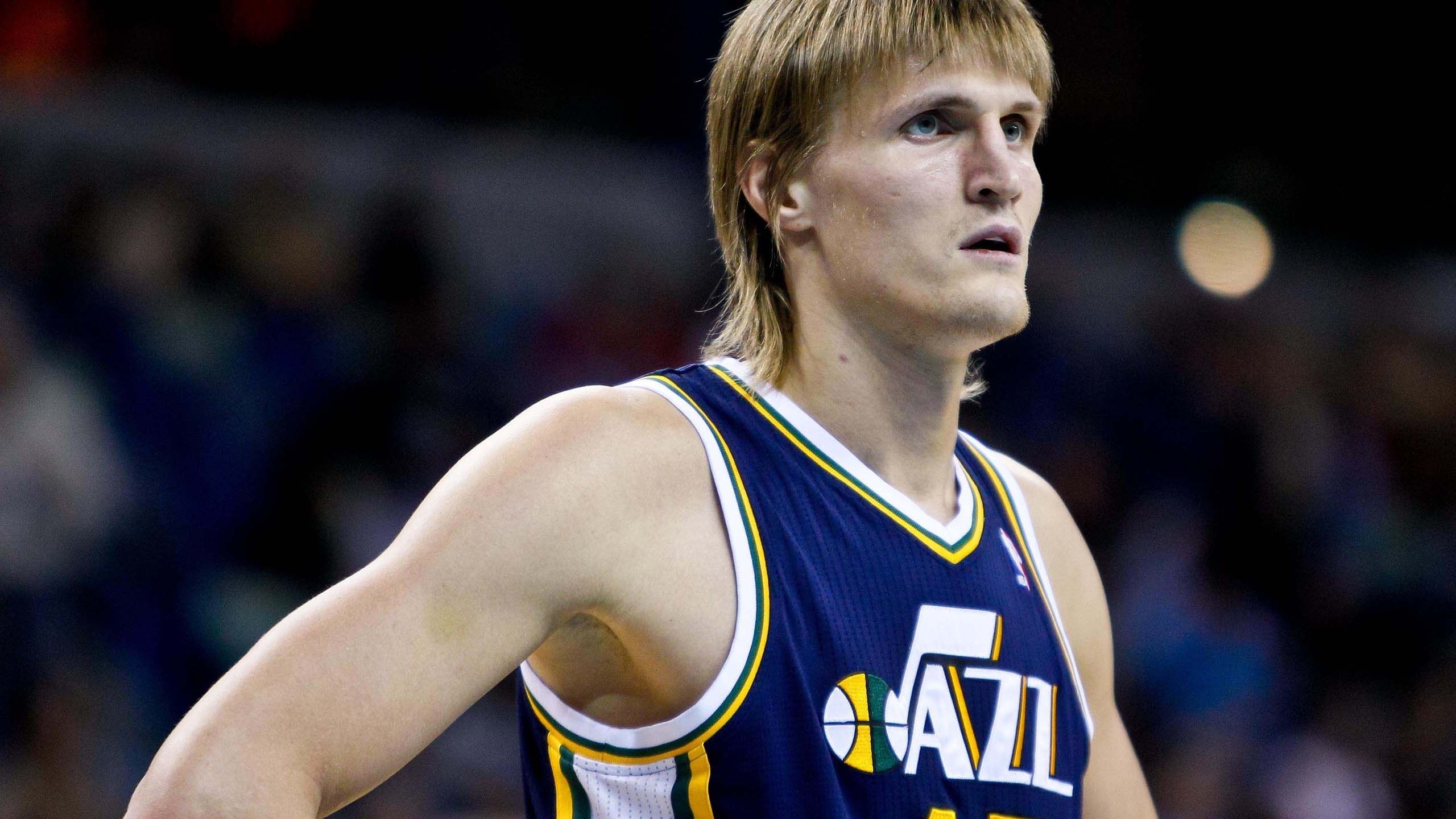 Utah Jazz American Professional Basketball Andrei Kirilenko