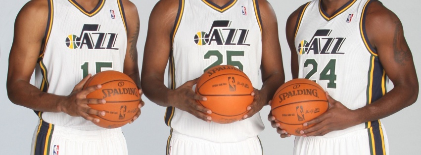 Utah Jazz American Professional Basketball Derrick Favors Al Jefferson Paul Millsap