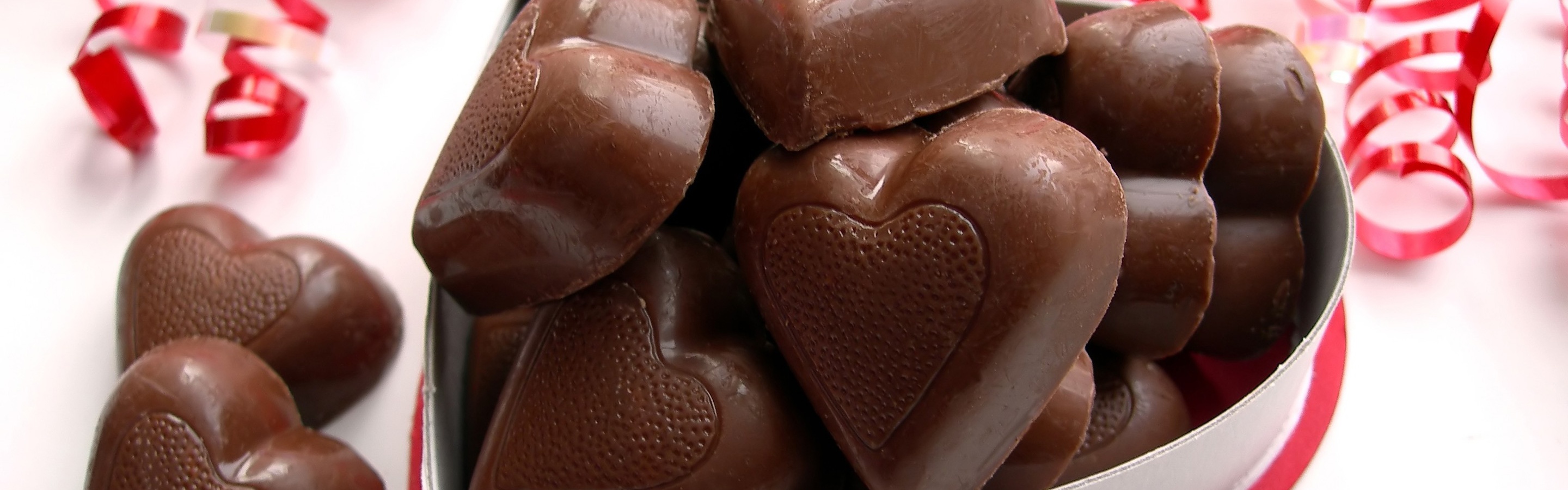 Valentines Day Chocolate Hearts