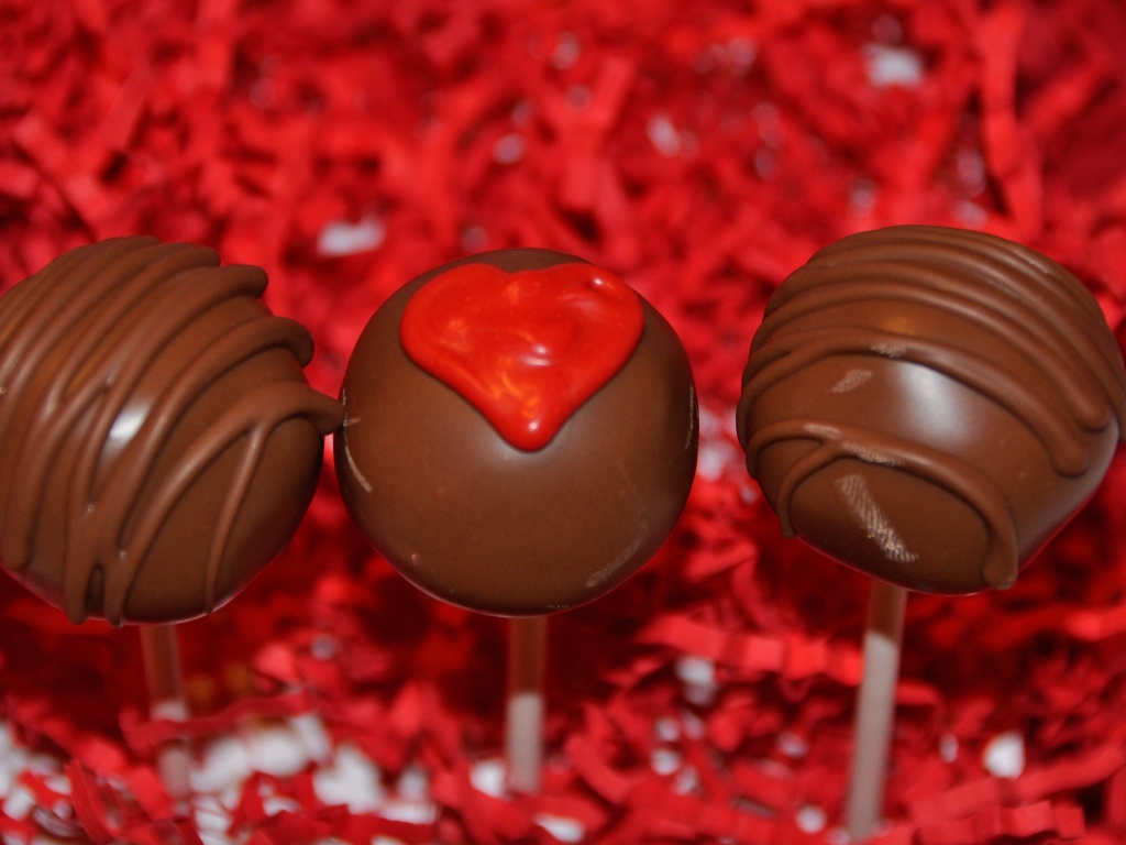 Valentines Day Chocolate Pops