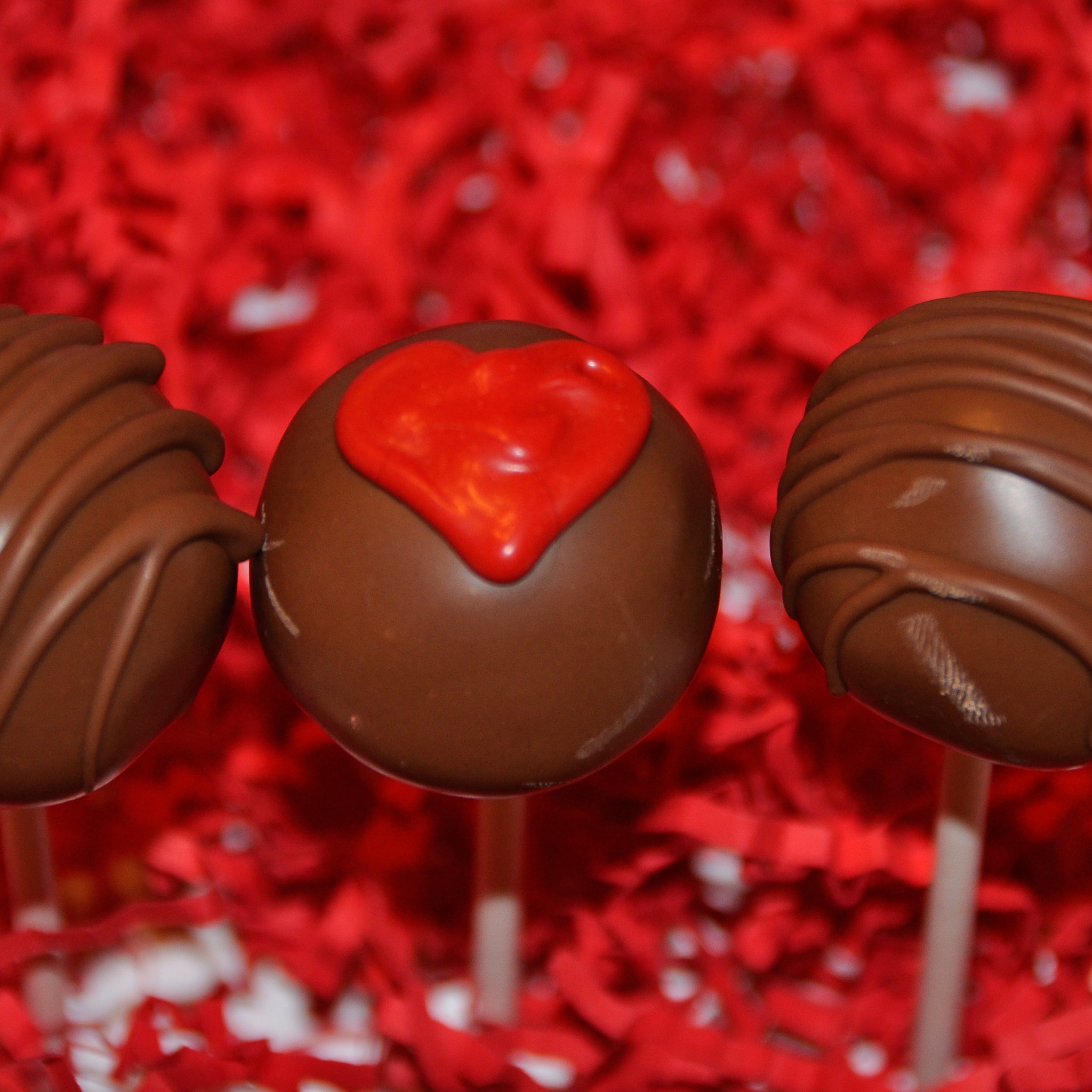 Valentines Day Chocolate Pops