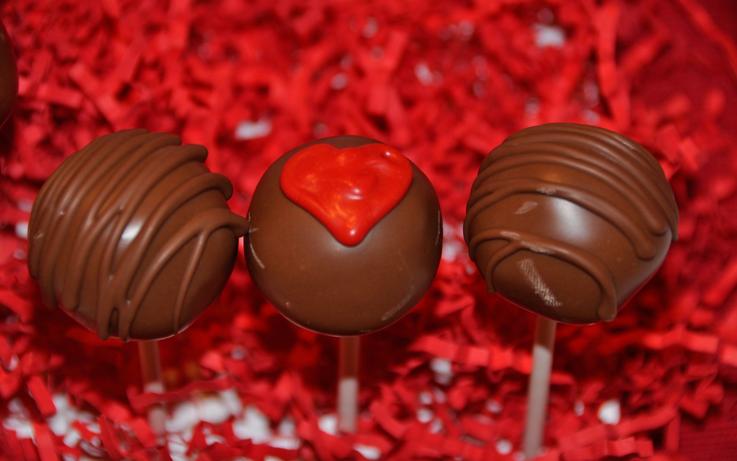 Valentines Day Chocolate Pops