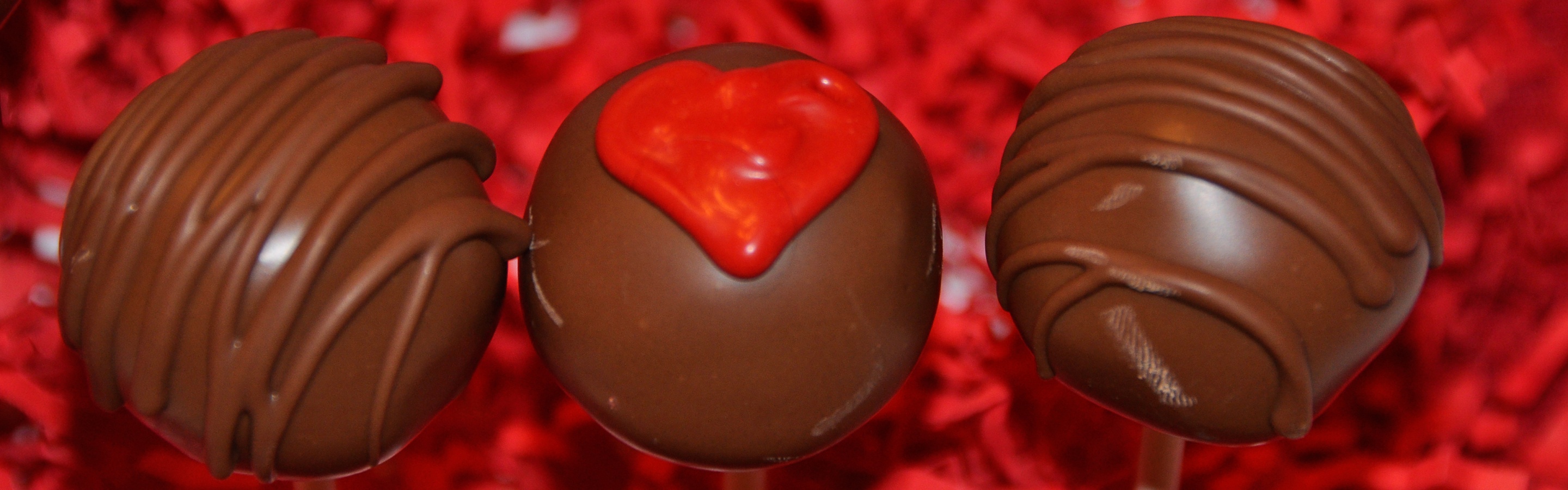 Valentines Day Chocolate Pops